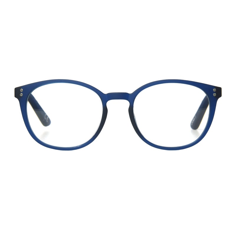 Foster Grant Unisex Joey Anti-fog Blue Light Readers Reading Glasses, Matte Rubberized Navy, 50 Mm US - Image 3
